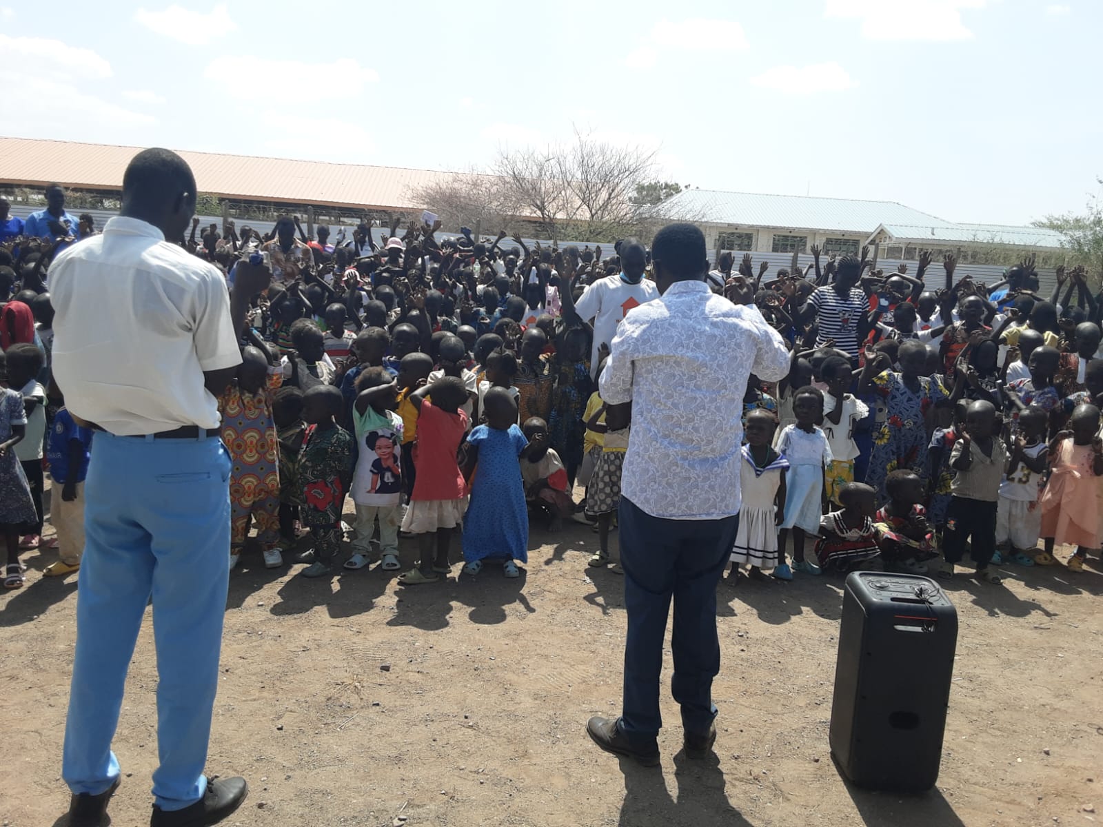 Children of Kakuma learning together